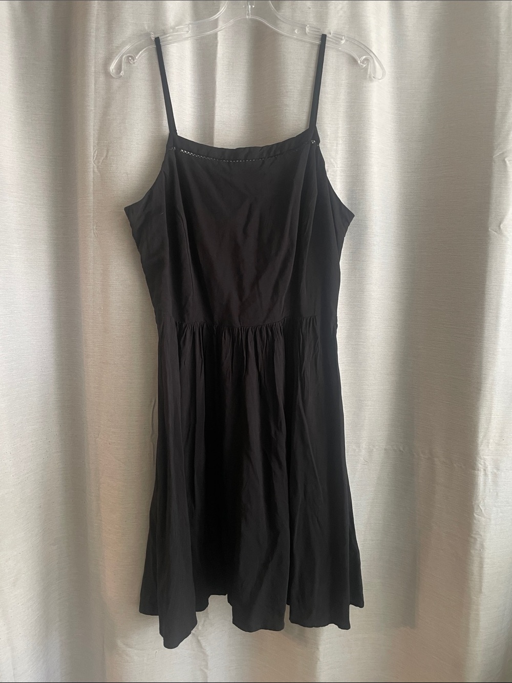Women’s Black Spaghetti-Strap Dress